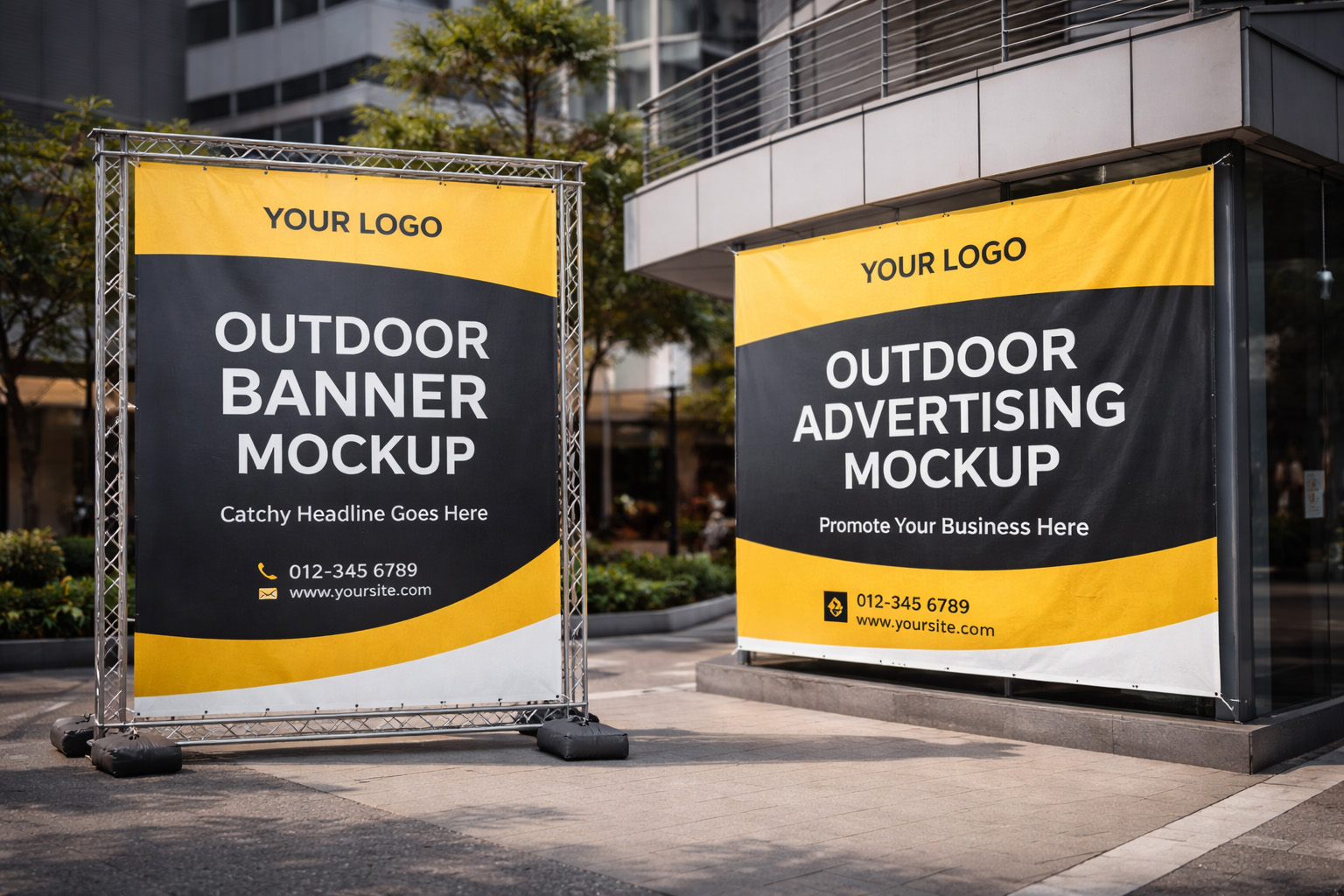 outdoor banner